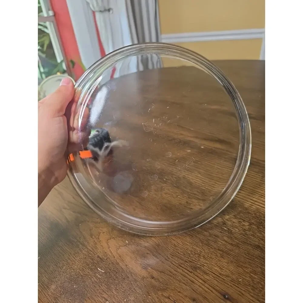Vintage Fire King Anchor Hocking Pie Plate‎ Pie Pan 460 Clear Glass 9